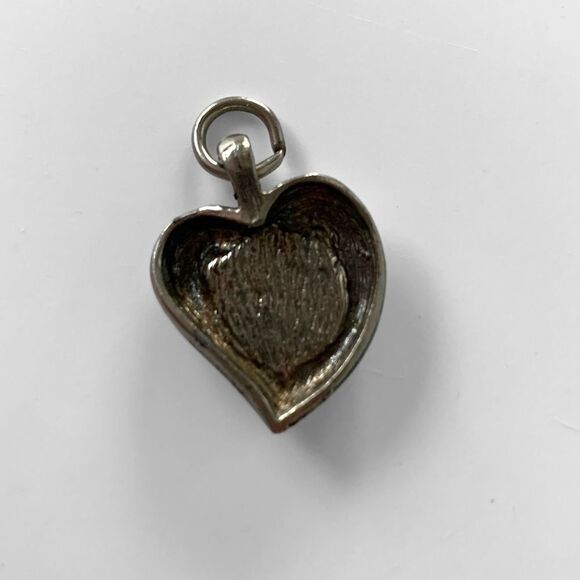 Silver Texas Boot Heart Charm - Picture 3 of 3